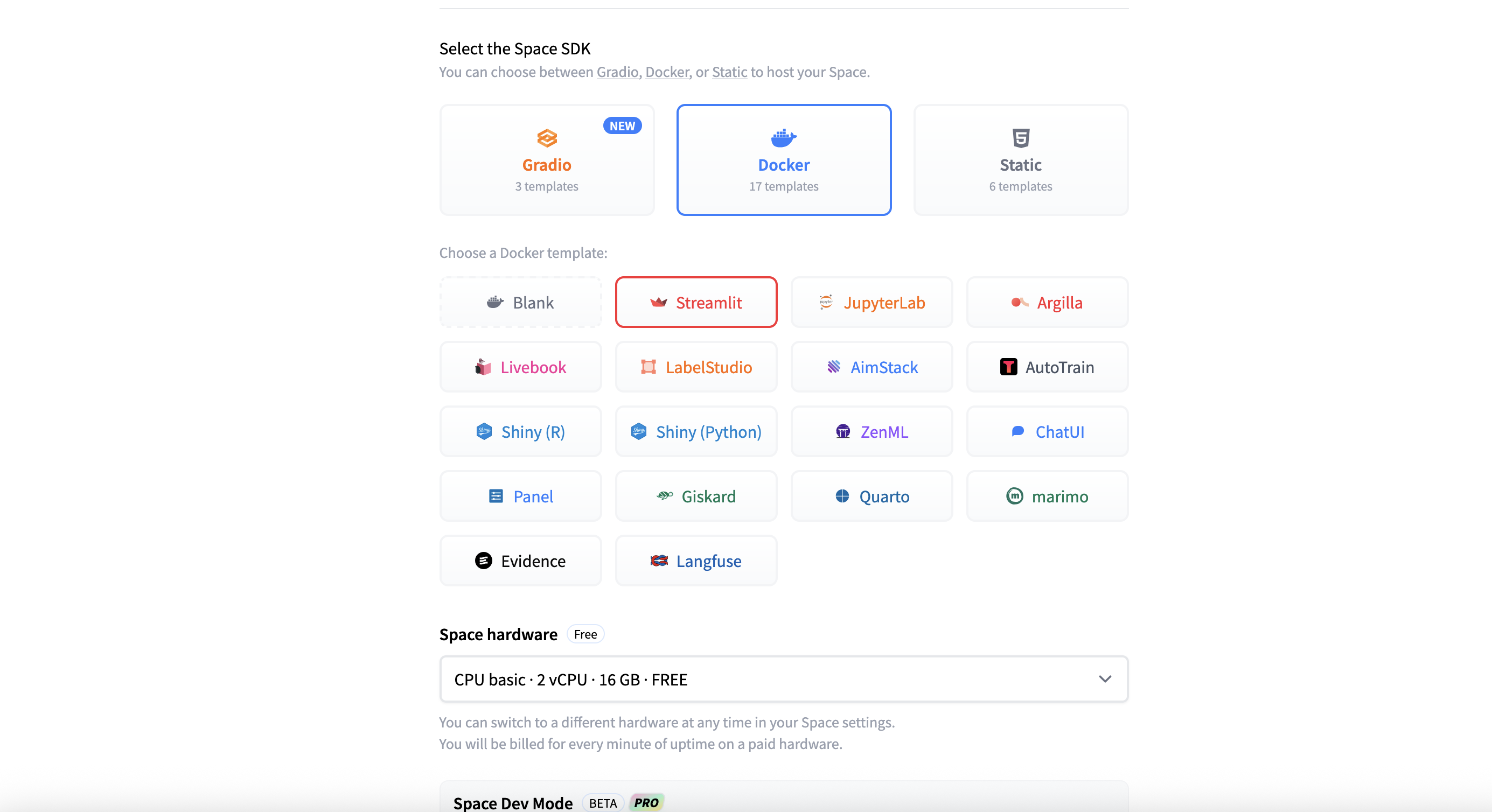Select Space SDK