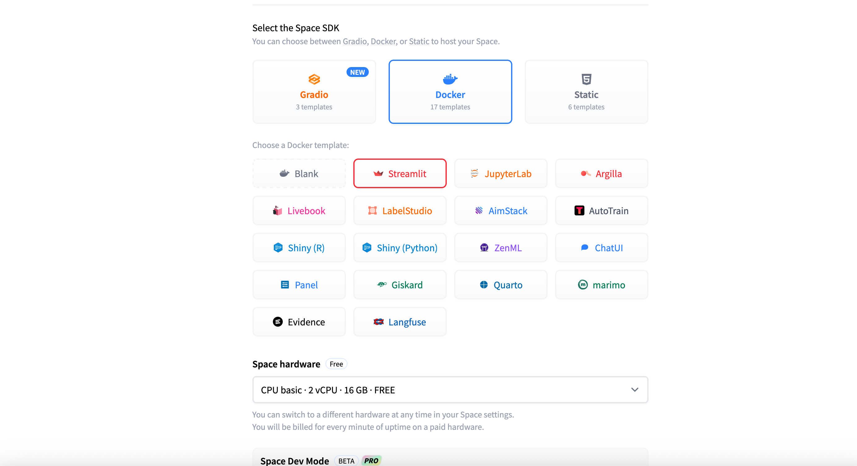 Select Space SDK