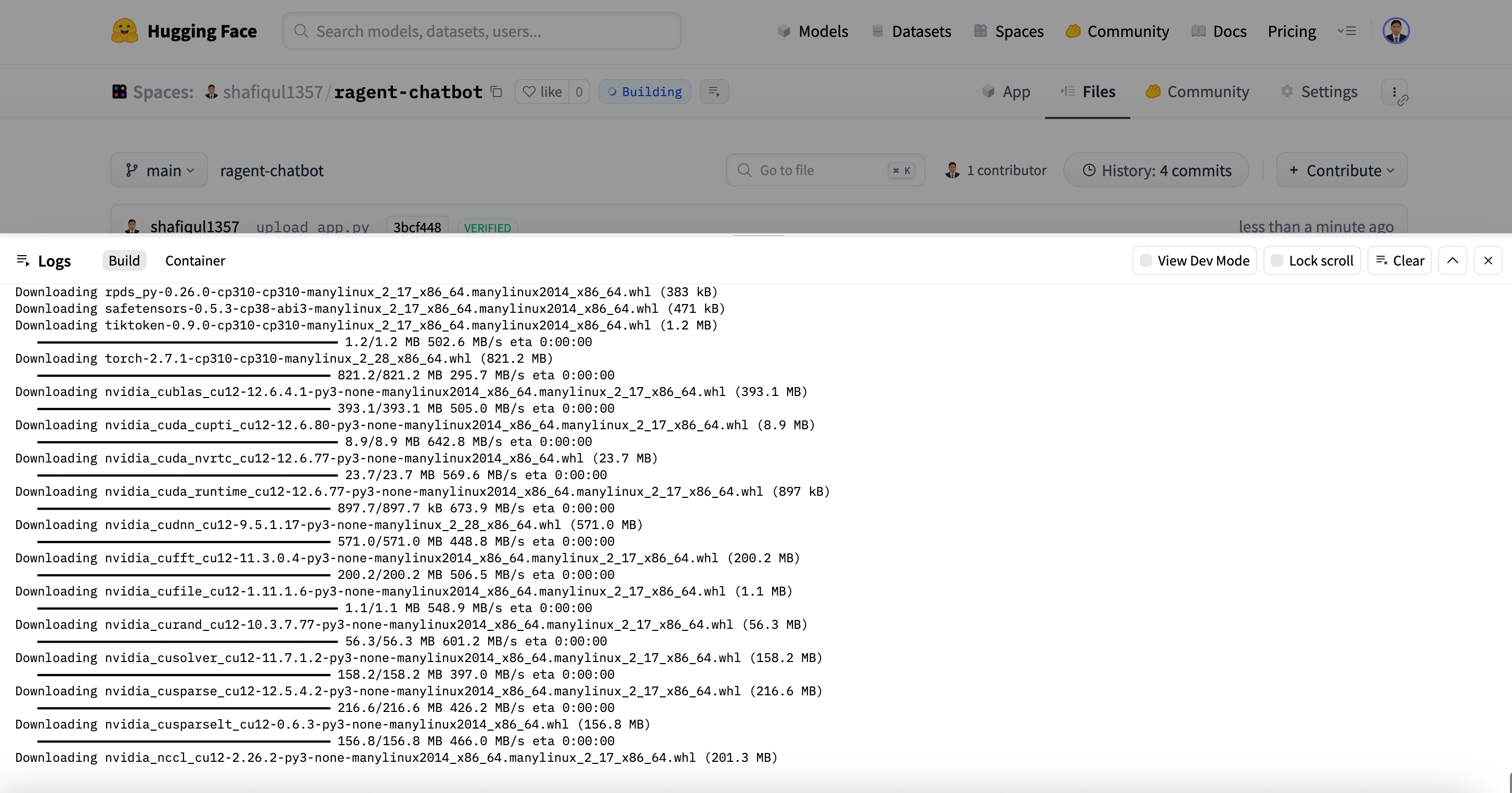 Build app