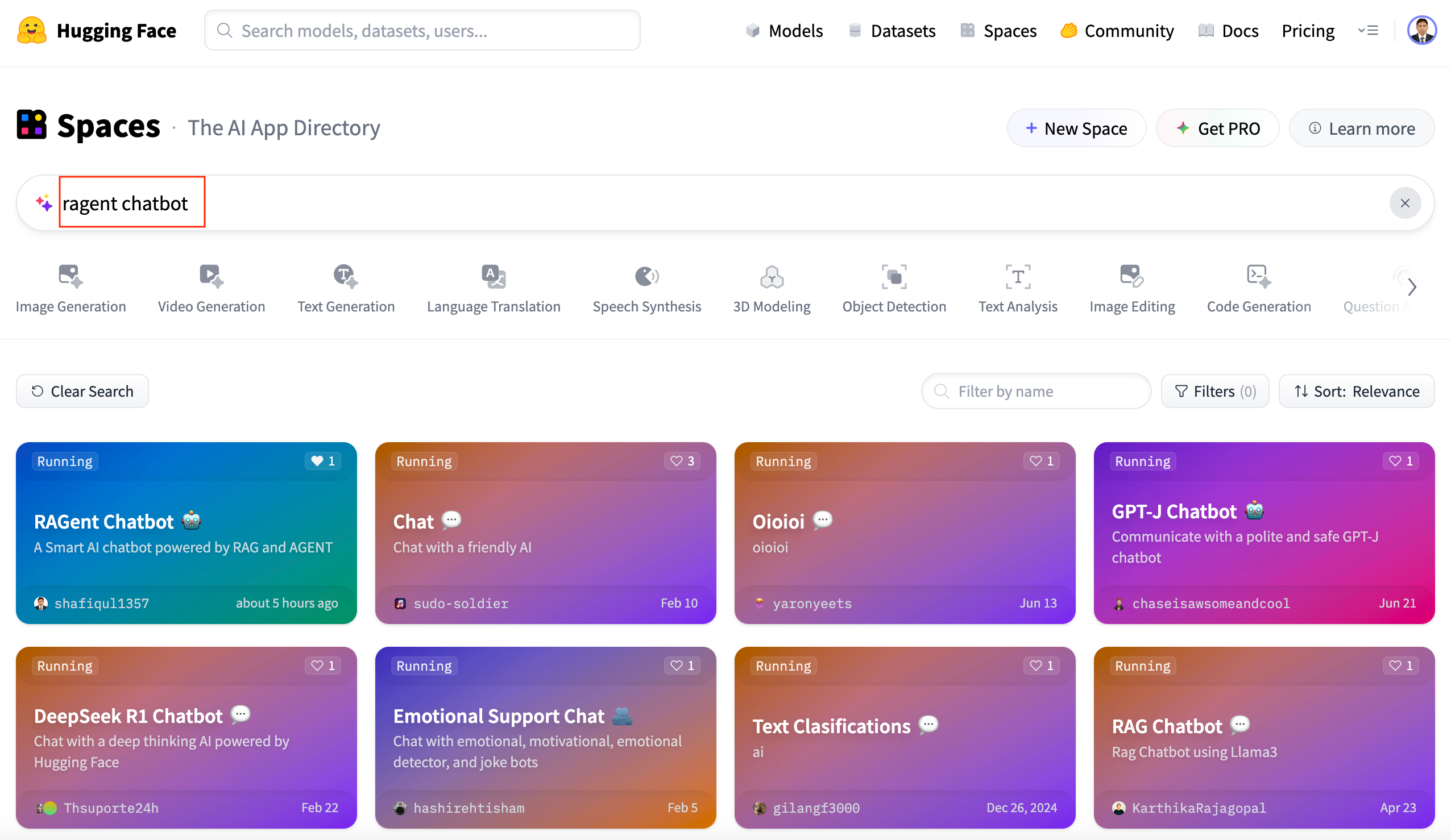 Search app by name