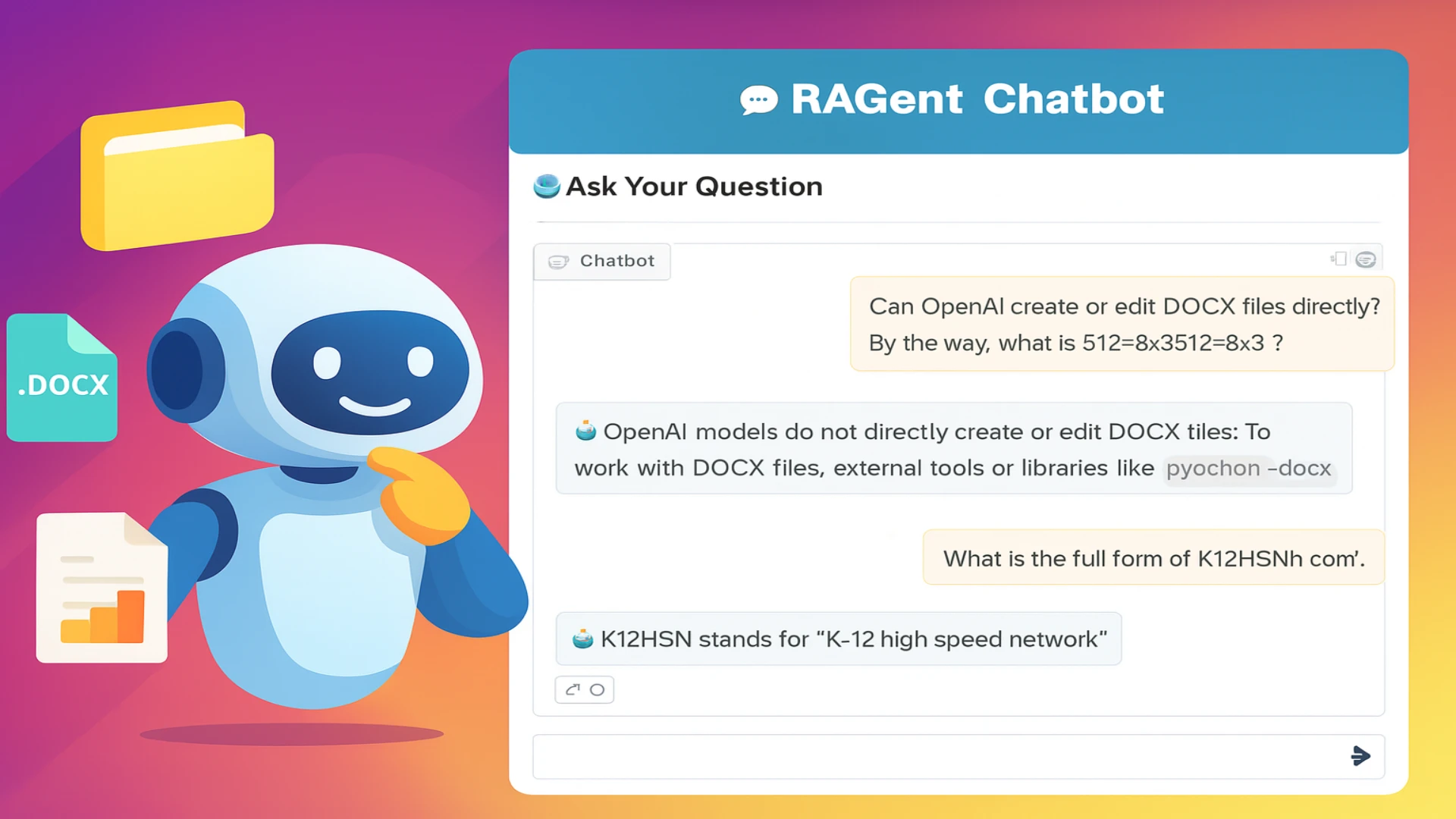 Build a RAGent Chatbot - Combine RAG and ReAct Agent with Tools in One Smart App